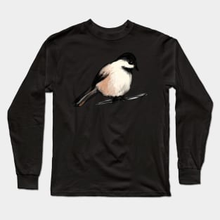 Black-capped Chickadee Long Sleeve T-Shirt